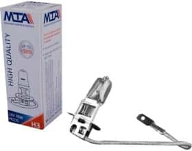 Автолампа MTA H3 PK22s 70 W прозрачная 80327HBC1