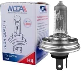 Автолампа MTA H4 P45t 55 W 60 W прозора 84165HBC1