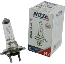 Автолампа MTA H7 PX26d 70 W прозрачная 80727HBC1
