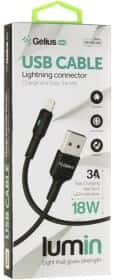 Кабель Gelius Lumin 82657 USB - Apple Lightning 1 м Кабель Gelius Lumin 82657 USB - Apple Lightning 1 м
