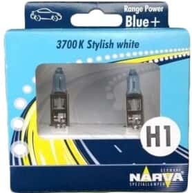 Автолампа Narva H1 P14,5s 55 W прозрачно-голубая 48630S2