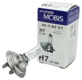 Автолампа Mobis H7 55 W прозора 1864755007