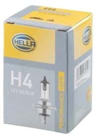 Автолампа Behr Hella H4 55 W 60 W прозора 8GJ223498221
