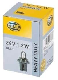Автолампа Behr Hella B8,5d 1,2 W прозора 8GA007997071