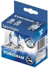 Автолампа Tungsram Sportlight H4 P43t 55 W прозоро-блакитна 50440SPU Автолампа Tungsram Sportlight H4 P43t 55 W прозоро-блакитна 50440SPU