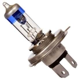Автолампа Tungsram Megalight Ultra +90 H4 P43t 55 W 60 W прозоро-блакитна 50440sxu