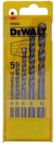 Набір свердл DeWALT спіральних по цеглі DT6952 4-10 мм 5 шт. Набір свердл DeWALT спіральних по цеглі DT6952 4-10 мм 5 шт.