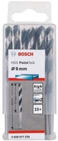 Набор сверл Bosch спиральных по металлу 2608577233 6 мм 10 шт.