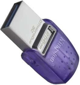 Флешка Kingston DataTraveler MicroDuo 3C G3 256 ГБ