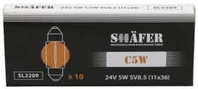 Автолампа Shafer C5W SV8,5 5 W SL2209