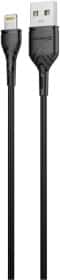 Кабель Grand-X PL01B USB - Apple Lightning 1 м