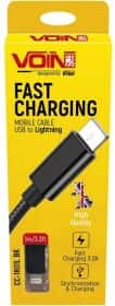 Кабель Voin CC-1801LBK USB - Apple Lightning 1 м Кабель Voin CC-1801LBK USB - Apple Lightning 1 м