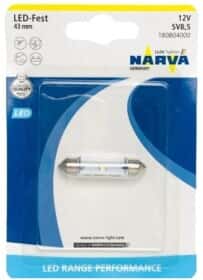 Автолампа Narva Range Performance LED SV8,5-8 0,6 W белая 18080-01B