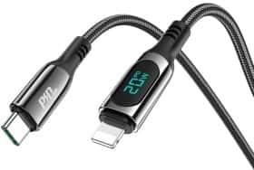 Кабель Hoco S51 Extreme 6931474749192 Apple Lightning - type-C 1,2 м