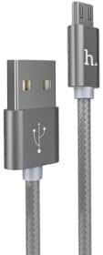 Кабель Hoco X2 X2MICRO1MSILVER USB - Micro USB 1 м