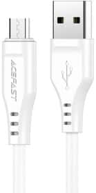 Кабель Acefast AFC309W USB - Micro USB 1,2 м