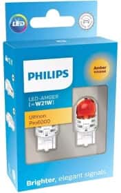 Автолампа Philips Ultinon Pro6000 W21W WX3x16d 21 W помаранчева 11065AU60X2