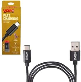 Кабель Voin CC-1801CBK USB - USB type-C 1 м Кабель Voin CC-1801CBK USB - USB type-C 1 м