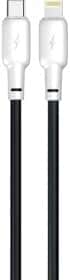 Кабель Gelius Full Silicon Black/White GP-UCN001CL-BW Apple Lightning - USB type-C 1,2 м
