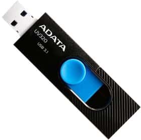 Флешка Adata UV320 Black/Blue 32 ГБ