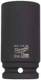Торцевая головка Milwaukee Shockwave 4932471649 32 мм 3/4"