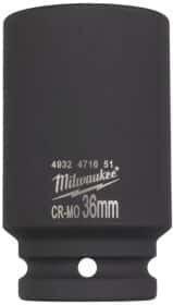 Торцевая головка Milwaukee Shockwave 4932471651 36 мм 3/4"