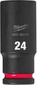 Торцева головка Milwaukee 4932480342 24 мм 1/2"