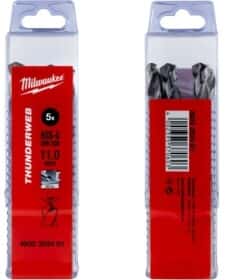 Набор сверл Milwaukee спиральных по металлу Thunderweb 4932352401 11 мм  5 шт.