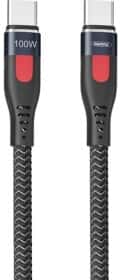 Кабель Remax Lesu Pro Aluminum RC-187C USB type-C - USB type-C 1 м