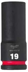 Торцева головка Milwaukee Shockwave 4932480337 19 мм 1/2"