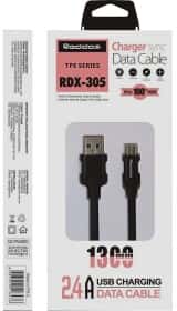 Кабель Reddax RDX-305-BK USB - Micro USB 1,2 м Кабель Reddax RDX-305-BK USB - Micro USB 1,2 м
