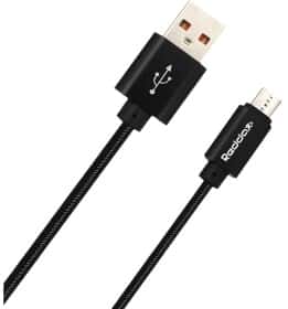 Кабель Reddax Fabric Series RDX-310-BK-M USB - Micro USB 2 м Кабель Reddax Fabric Series RDX-310-BK-M USB - Micro USB 2 м