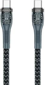 Кабель Proda Azeada Lotto PD-B89C-C-BK USB type-C - USB type-C 1,3 м Кабель Proda Azeada Lotto PD-B89C-C-BK USB type-C - USB type-C 1,3 м