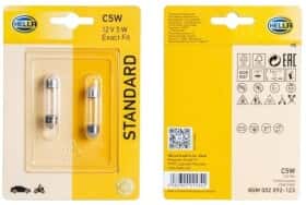 Автолампа Behr Hella Standard C5W SV8,5-8 5 W прозрачная 8GM002092123