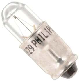 Автолампа Philips Standard T2W BA7s 2 W прозрачная 12829CP