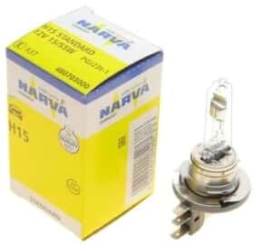 Автолампа Narva H15 PGJ23T-1 15 W 55 W прозора 480703000
