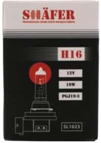 Автолампа Shafer H16 PGJ19-2 19 W прозора SL1023