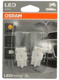 Автолампа Osram W21/5W W3x16q 0,8 W 1,3 W 7716YE02B
