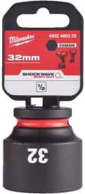 Торцева головка Milwaukee Shockwave 4932480325 32 мм 1/2"