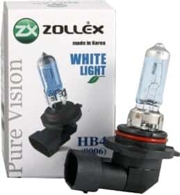 Автолампа Zollex HB4 P22d 51 W светло-голубая 61924