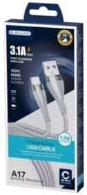 Кабель Jellico A17 RL072651 USB - type-C 1 м