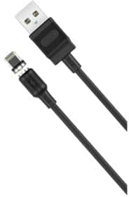 Кабель XO NB187 NB187-L-1-BK USB - Apple Lightning 1 м Кабель XO NB187 NB187-L-1-BK USB - Apple Lightning 1 м
