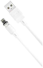 Кабель XO NB187 NB187-L-1-WH USB - Apple Lightning 1 м Кабель XO NB187 NB187-L-1-WH USB - Apple Lightning 1 м