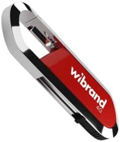 Флешка Wibrand Aligator Dark Red 4 ГБ