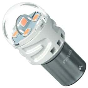 Автолампа Philips Ultinon Pro3100 PY21W BAY15d 2,16 W помаранчева 11496AU31B2