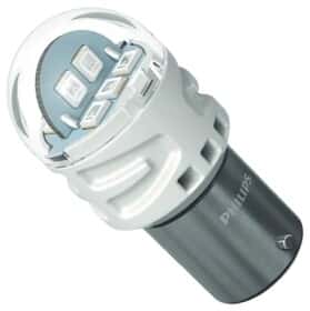 Автолампа Philips Ultinon Pro3100 P21W BA15s 1,7 W червона 11498RU31B2