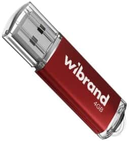 Флешка Wibrand Cougar Red 4 ГБ