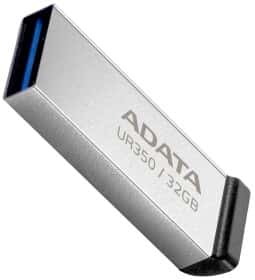 Флешка Adata UR350 Silver-Black 32 ГБ