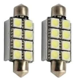 Автолампа Idial C5W T10 2 W белая 20838