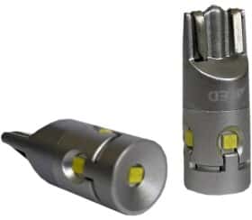 Автолампа ALed W5W W2,1x9,5d 3 W белая 33367